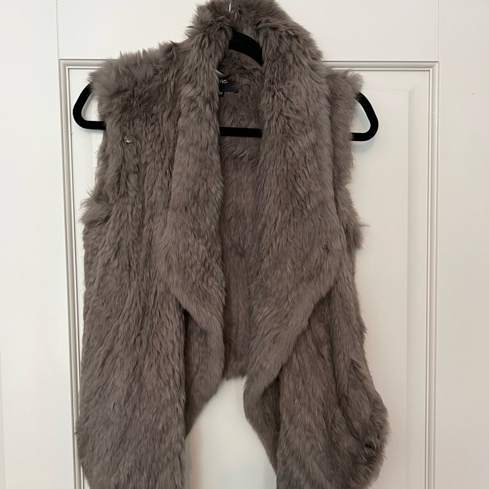 June Rabbit Fur Vest